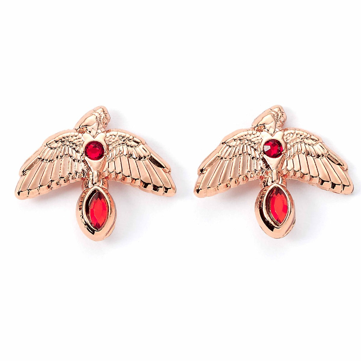 Fawkes Rose Gold Plated Stud Earrings