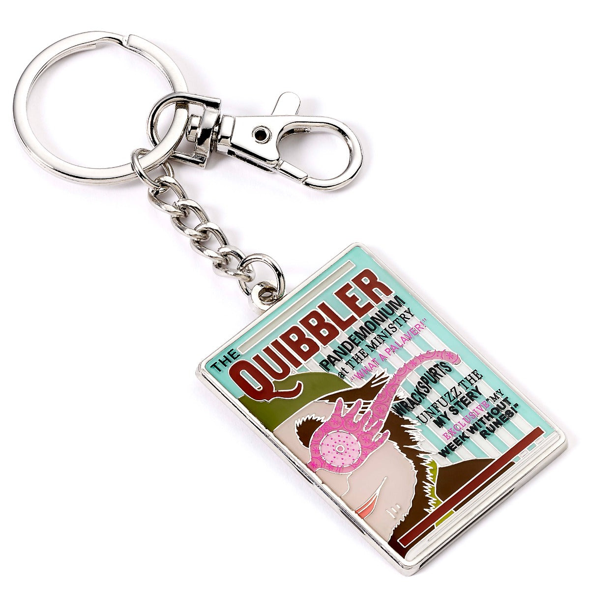 Harry Potter The Quibbler Charm Keyring