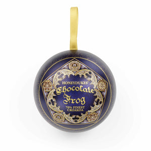 Chocolate Frog Gift Bauble with Pin Badge