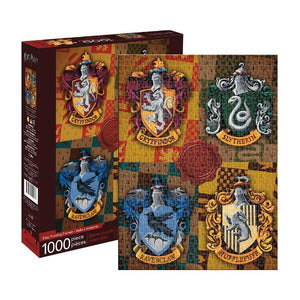 Hogwarts House Crests 1000 Piece Puzzle