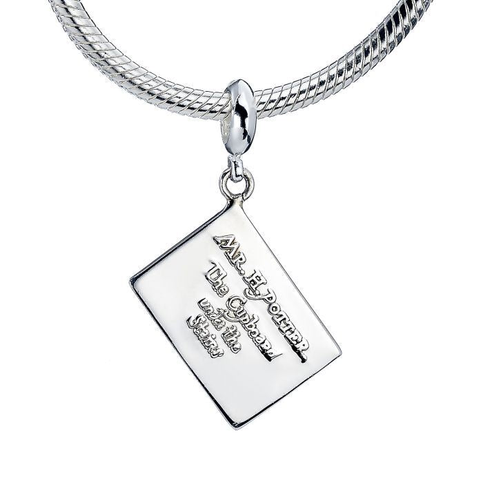Hogwarts Acceptance Letter Slider Charm - Sterling Silver